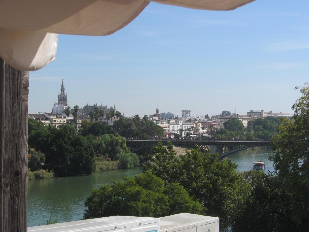 Trianabridgeviews Atico Con Vistas Al Puente De Triana Calle Castilla 38 Sevilla Buitenkant foto