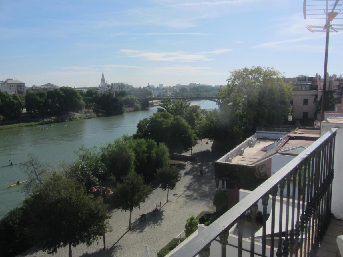 Trianabridgeviews Atico Con Vistas Al Puente De Triana Calle Castilla 38 Sevilla Buitenkant foto